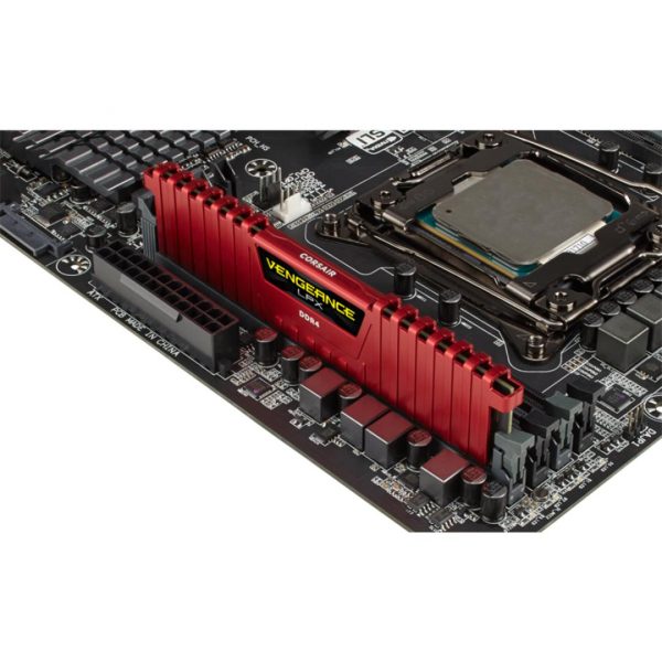 Memorie RAM Corsair Vengeance LPX Red 8GB DDR4 2666MHz CL16 - imagine 5