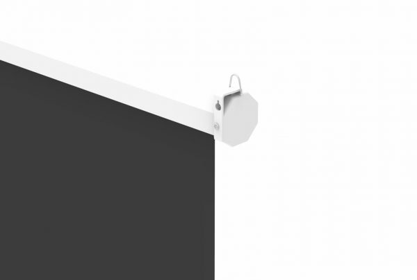 Ecran proiectie manual, perete/tavan, 240 x 240 cm, Blackmount, Format1:1