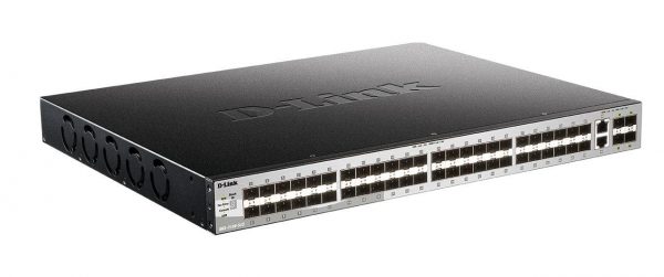 Switch D-Link DGS-3130-54PS/SI, 54-Port Gigabit SFP L3 Stackable Managed Switch,