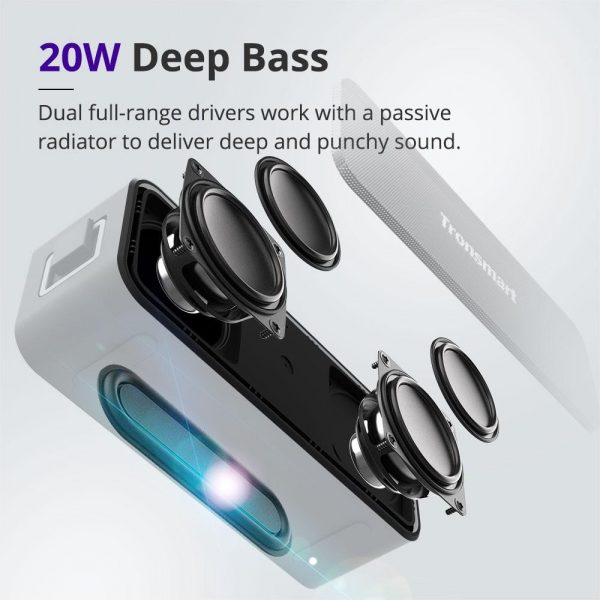 T2 Plus Bluetooth Speaker (Black) - imagine 3