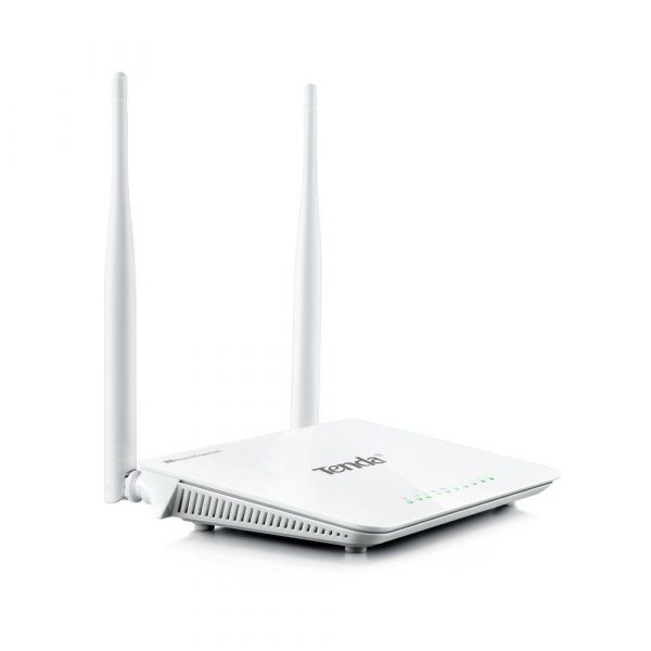 Router Wireless TENDA F300, 2 antene fixe omni-directionale (2*5dbi), 1