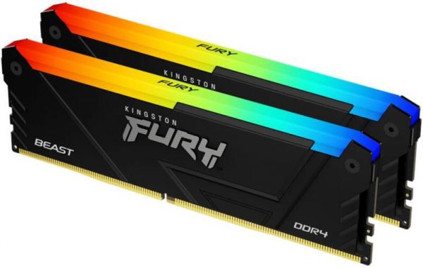 Memorie RAM Kingston FURY Beast RGB 32GB DDR4 3600MHz CL18 - imagine 3
