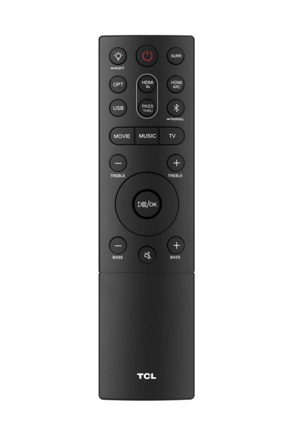 Soundbar TCL TS8132, 3.1.2, 350W, Bluetooth, Dolby Atmos, SubwooferWireless, Negru - imagine 6