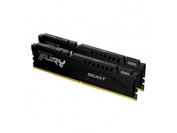 Memorie RAM Kingston Fury Beast, DIMM, DDR5, 32GB (2x16GB), CL40, - imagine 4