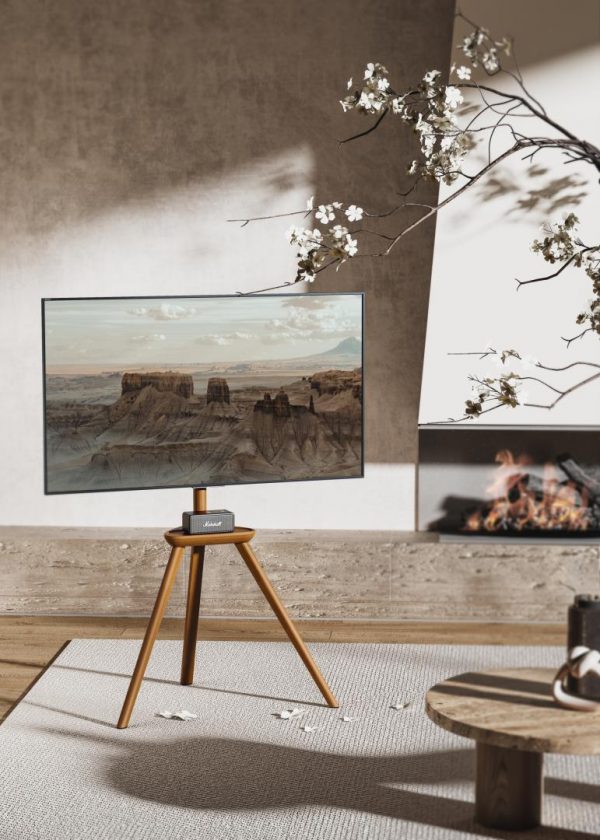 Stand TV lemn Serioux de podea 34-44F-02, dimensiuni: 768x505x1315mm, compatibilitate - imagine 11