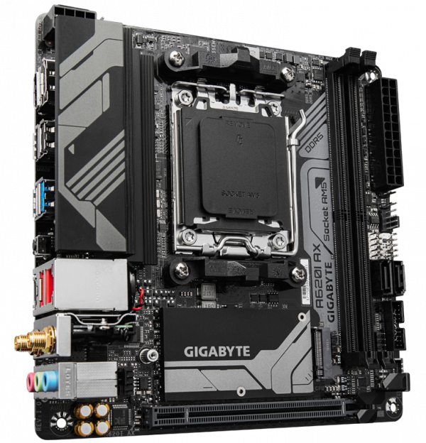 Placa de baza GIGABYTE A620I AX (rev. 1.0) AM5 - imagine 4