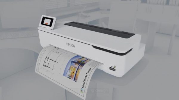 Plotter Epson Surecolor T5100N 36", format A0, 4 culori, rezolutie - imagine 4
