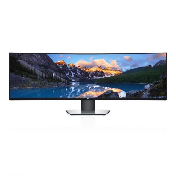 Monitor LED Dell U4919DW, 49inch, IPS QHD, 5ms, 60Hz, gri - imagine 3