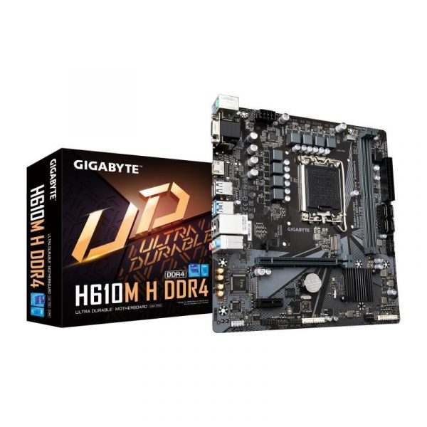 Placa de baza GIGABYTE H610M H DDR4, LGA 1700 - imagine 5
