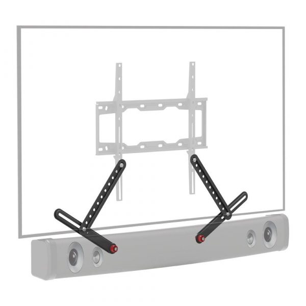 Suport Ajustabil pentru montare Soundbar la suport TV, suporta pana