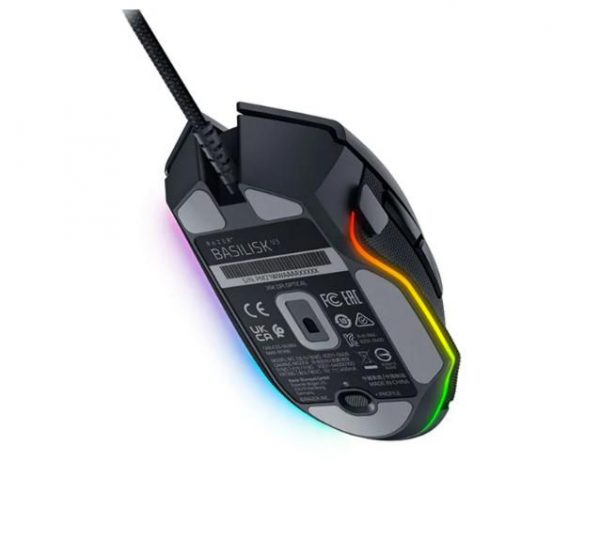 Mouse Razer cu fir Razer Basilisk V3 RGB, butoane programabile - imagine 4