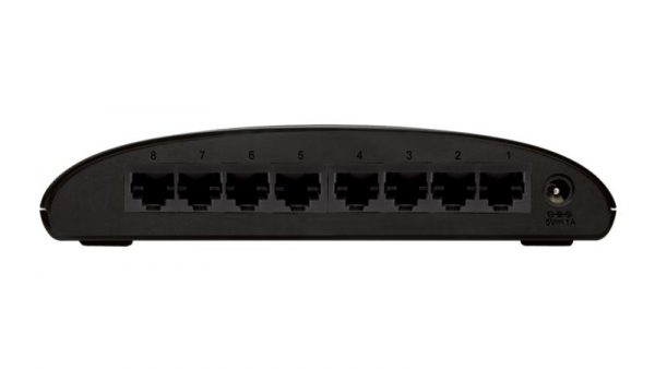 Switch D-Link DES-1008D, 8 port, 10/100 Mbps