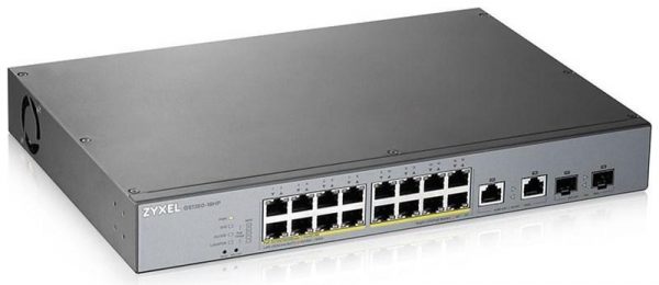 Switch Zyxel GS1350-18HP, 18 port, 100/1000 Mbps