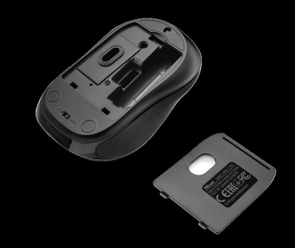 Mouse Trust Siero Silent Click, Wireless, negru - imagine 6