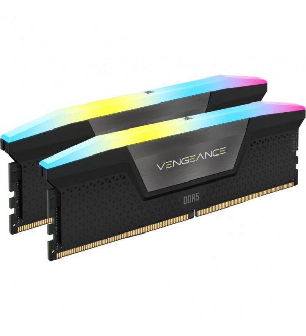 Memorie RAM Corsair Vengeance RGB 64GB DDR5 6000MHz CL40 Kit