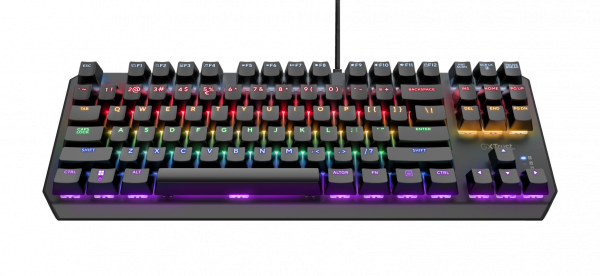 Tastatura Trust GXT834 Callaz Tenkeyless cu fir mecanica, negru - imagine 3