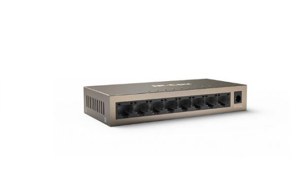 IP-COM switch G1008M, 8-Port Gigabit Desktop Switch, carcasa metal, Interfata: - imagine 3
