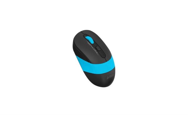 Mouse A4tech, gaming, wireless optic, 2000 dpi, negru / albastru - imagine 3
