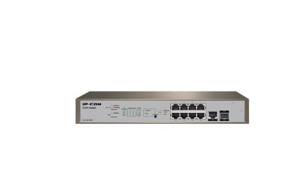 IP-COM PRO-S8-150W, 8 x 10/100/1000 Base-T Ethernet ports(PoE), 1 x