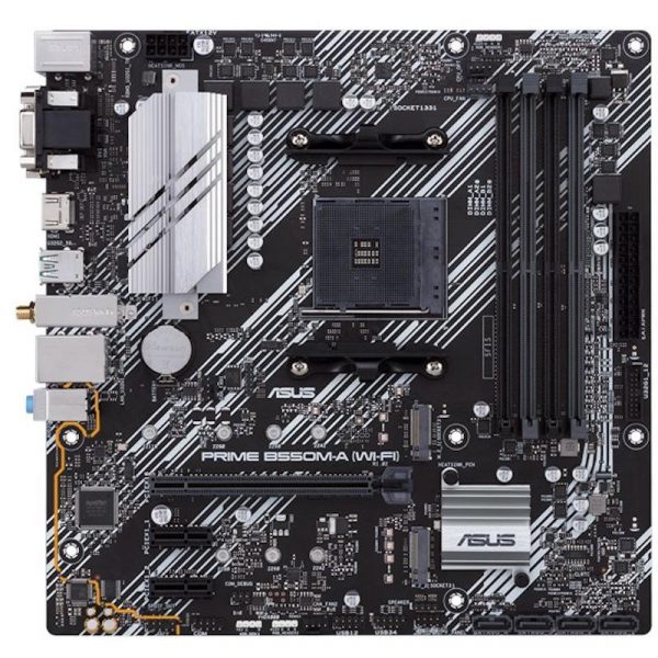 Placa de baza Asus AM4 PRIME B550M-A WIFI II Socket