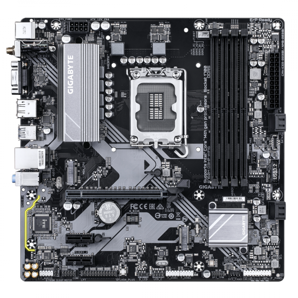 Placa de Baza GIGABYTE B760M D3HP WIFI6 LGA1700 - imagine 3