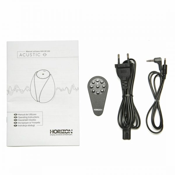 Boxa Horizon Acustico HAV-M1200R Flower, 2.1, 100W, BT, NFC, AUX, - imagine 7