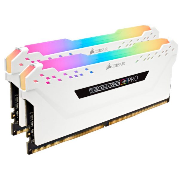 Memorie RAM Corsair Vengeance RGB PRO White 16GB DDR4 3000MHz - imagine 5