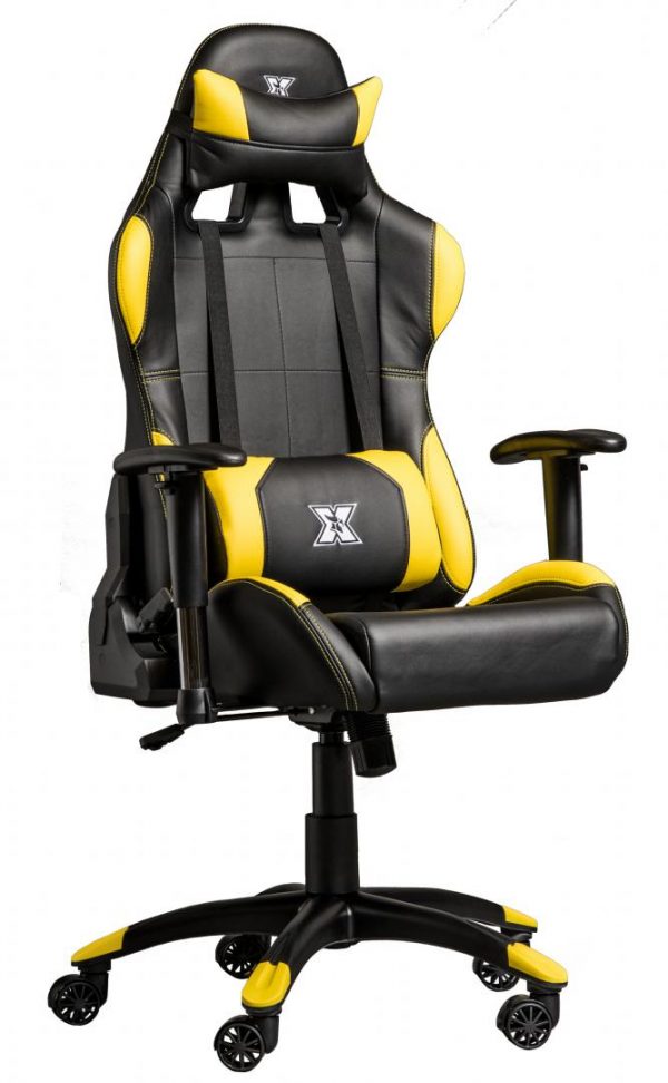 Scaun gaming X by Serioux, Torin, ajustabil, piele sintetica, piston