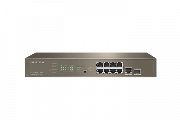 Switch IP-COM G5310P-8-150W, 8 port, 10/100/1000 Mbps
