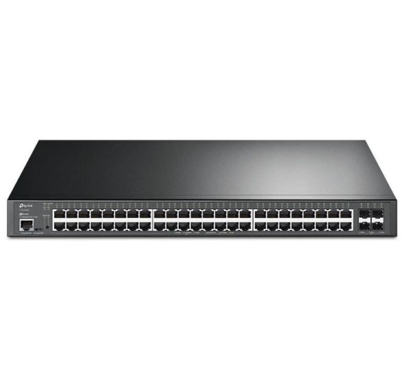 "JetStream™ 48-Port Gigabit and 4-Port 10GE SFP+ L2+ Managed Switch