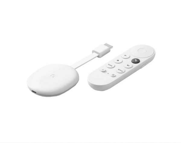Google Chromecast TV, 4K, HDMI, Alb