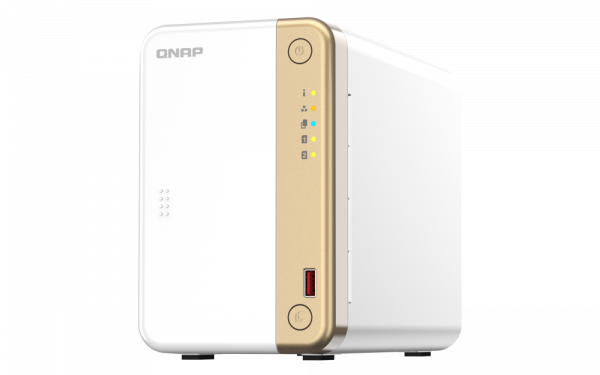 NAS QNAP 262 2-Bay, CPU Intel Celeron N4505 2-core/2-thread processor - imagine 3