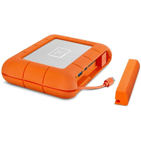 SSD Extern LaCie Rugged  1TB  Orange  USB - imagine 4