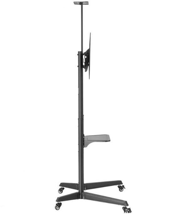 Stand podea mobil/fix Neomounts FL50-550BL1; pentru display-uri cu diagonale 37"-70", - imagine 5