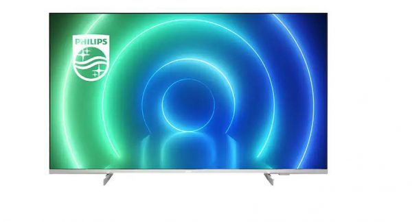 Smart TV Philips 43PUS7556/12 (Model 2022) 43"(108CM), LED 4K, Silver