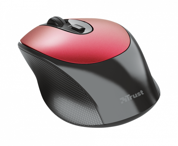 Mouse Trust Zaya Rechargeable Wireless, red