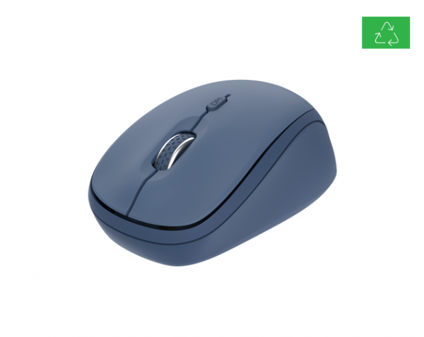 Mouse wireless Trust Yvi, rezolutie maxima 1600 DPI, albastru - imagine 3