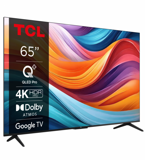 Televizor TCL QLED 65T7B, 164 cm, Smart Google TV, 4K - imagine 6