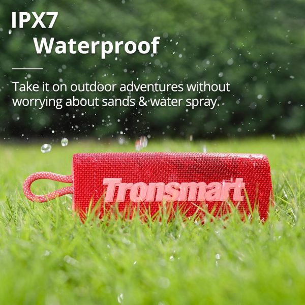 Tronsmart bluetooth speaker Trip Red - imagine 3