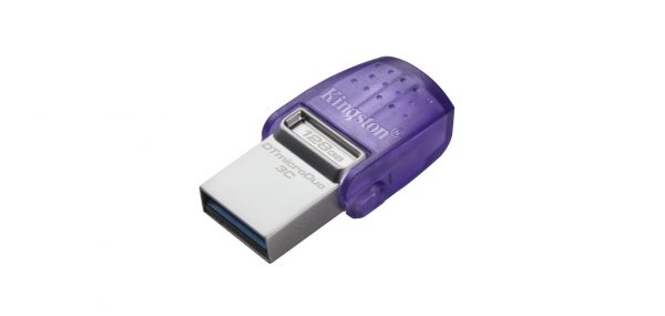Memorie USB Flash Drive Kingston 128GB DT MicroDuo, USB 3.0, - imagine 3