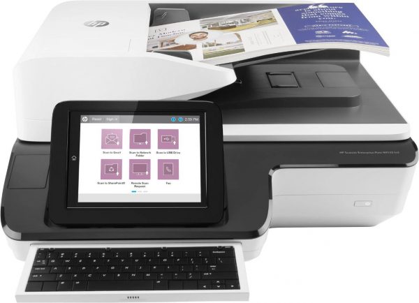 Scanner HP Scanjet Enterprise Flow N9120, dimensiune A3, tip flatbed,
