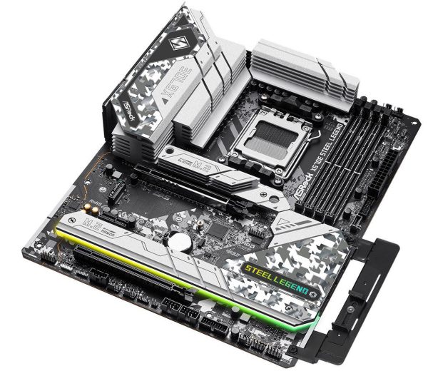 Placa de baza AsRock Socket X670E STEEL LEGEND AM5 - imagine 4
