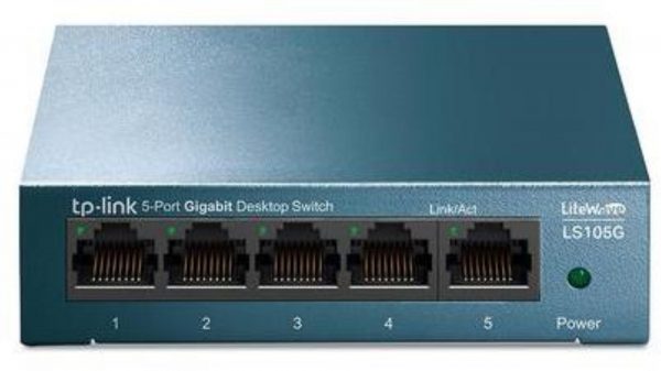 Switch TP-LINK LS1005G, 5 port, 10/100/1000 Mbps