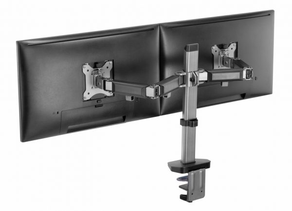 Suport 2 monitoare Serioux MM55-C024, compatibilitate  dimensiune ecran 17"-32", - imagine 11
