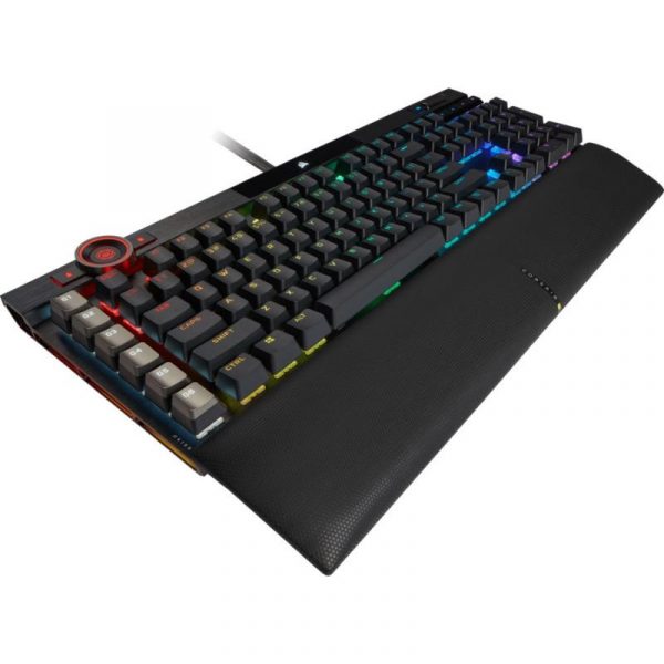 CORSAIR K100 RGB OPTICAL-MECHANICAL, negru  Full Key (NKRO) with - imagine 3