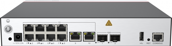 ACCESS CONTROLLER AC6508 MAINFRAME 10P GB, 2P 10GB SFP+, ADAPTOR - imagine 5