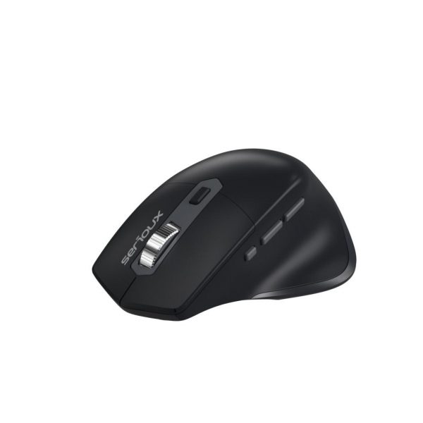 Mouse Serioux Apex 166 Wireless reincarcabil USB-C, Negru, senzor: Optic, - imagine 6