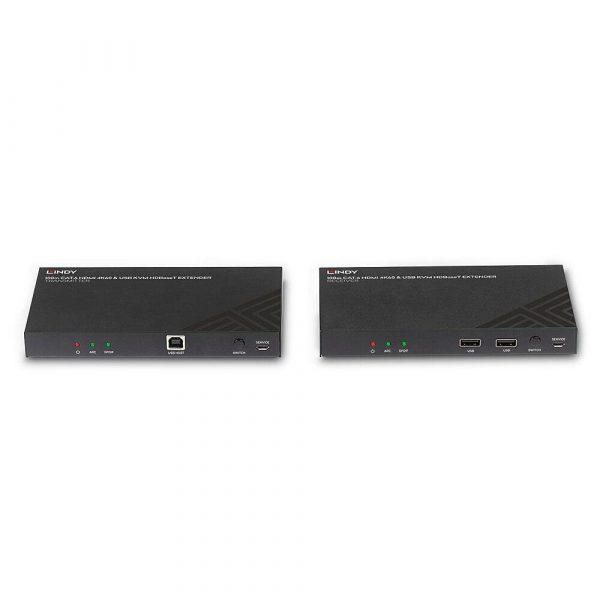 Lindy LY-38343 KVM Extender 100m Cat.6 HDMI 4K60, Audio, IR - imagine 5