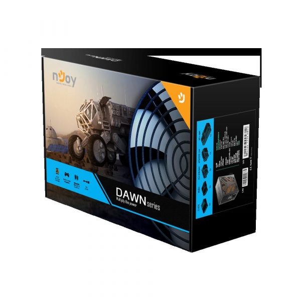 Sursa nJoy Dawn 650, 80+ Bronze, PFC Activ, 650W - imagine 6