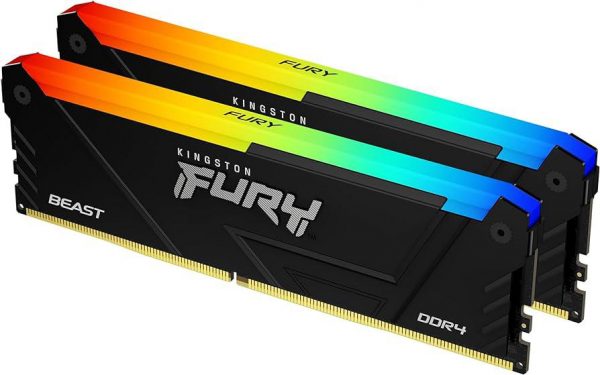 Memorie RAM Kingston Fury Beast, DIMM, DDR4, 16GB, 3200MHz, CL16,